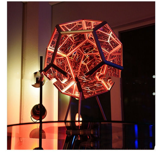 infinite dodecahedron galaxy projector