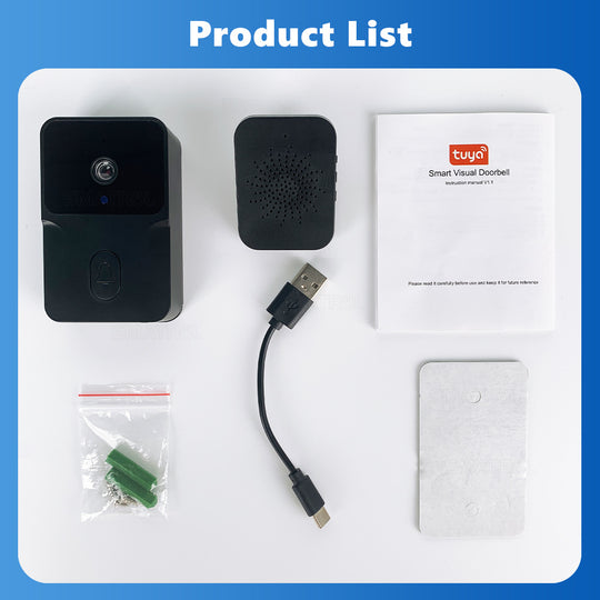 wifi video doorbell with intercom