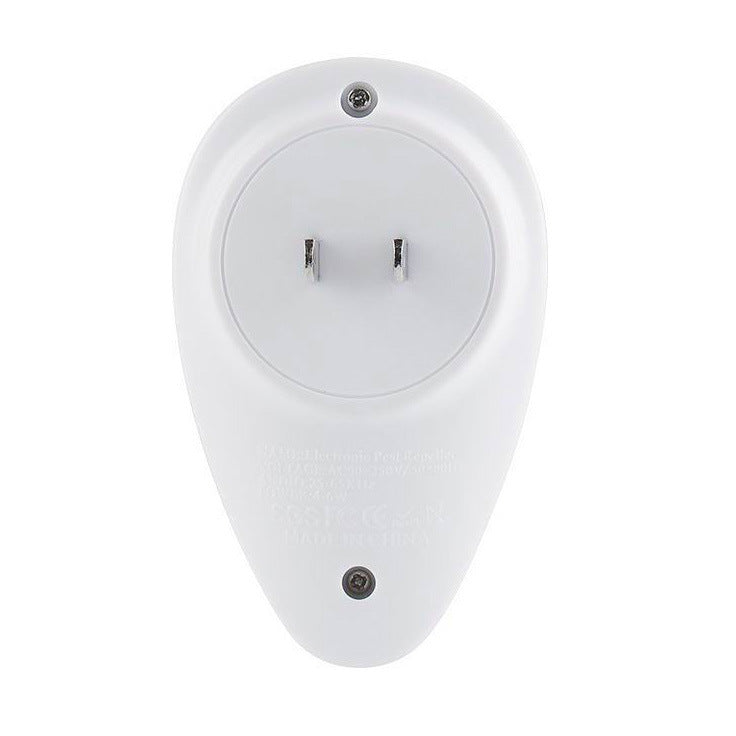 Ultrasonic mosquito repellent with LED light