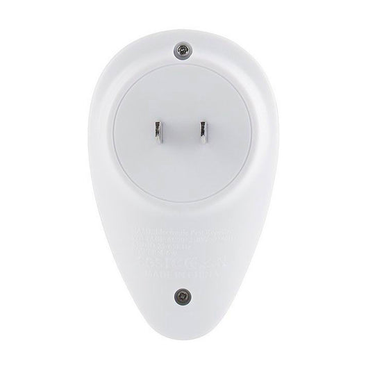 Ultrasonic mosquito repellent with LED light