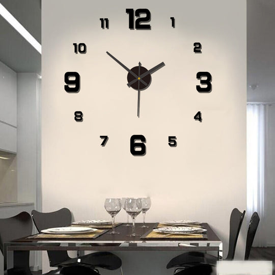 diy luminous wall clock