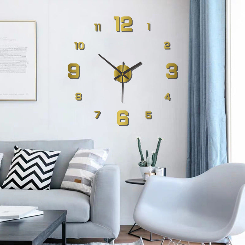 diy luminous wall clock