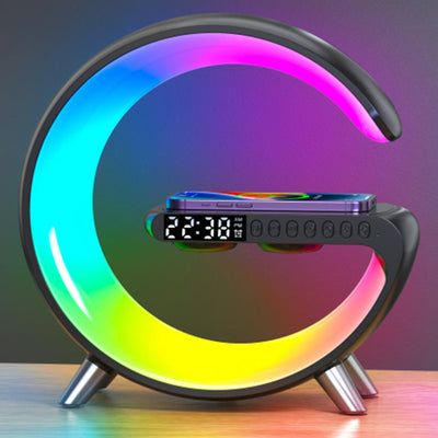 intelligent LED lamp with wireless charging intelligent LED