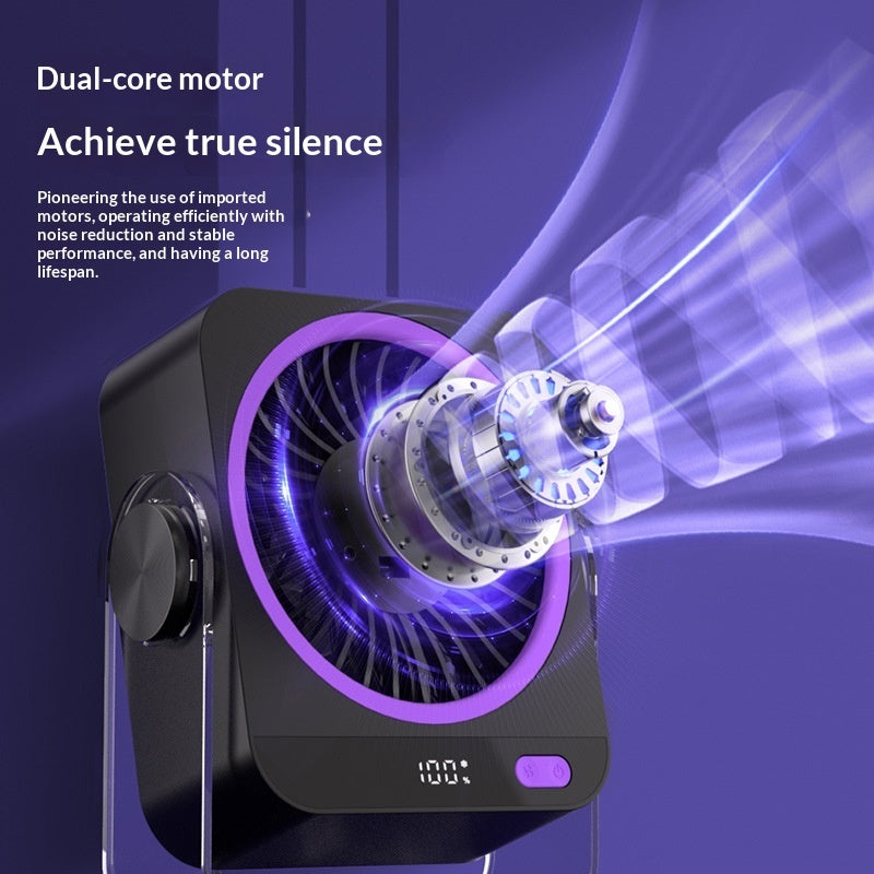 rechargeable USB desk fan