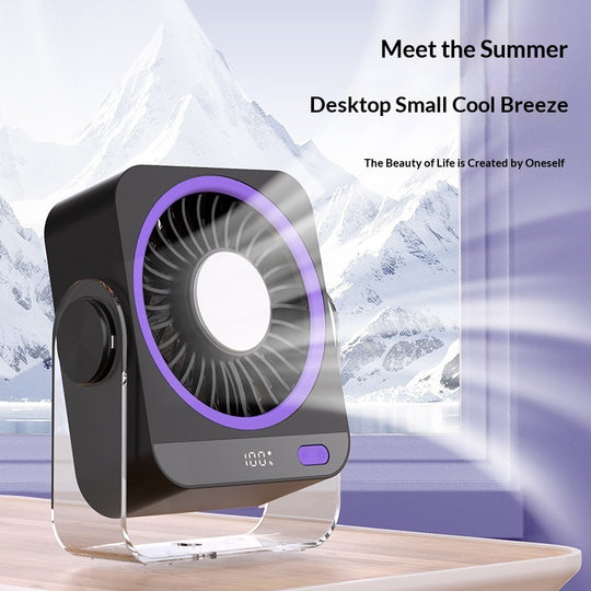 rechargeable USB desk fan
