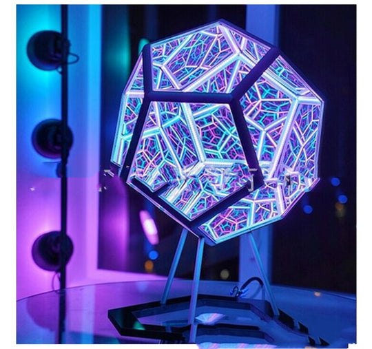 infinite dodecahedron galaxy projector