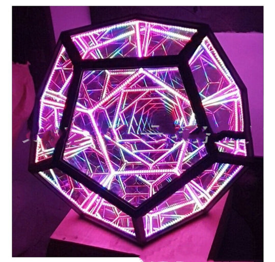 infinite dodecahedron galaxy projector