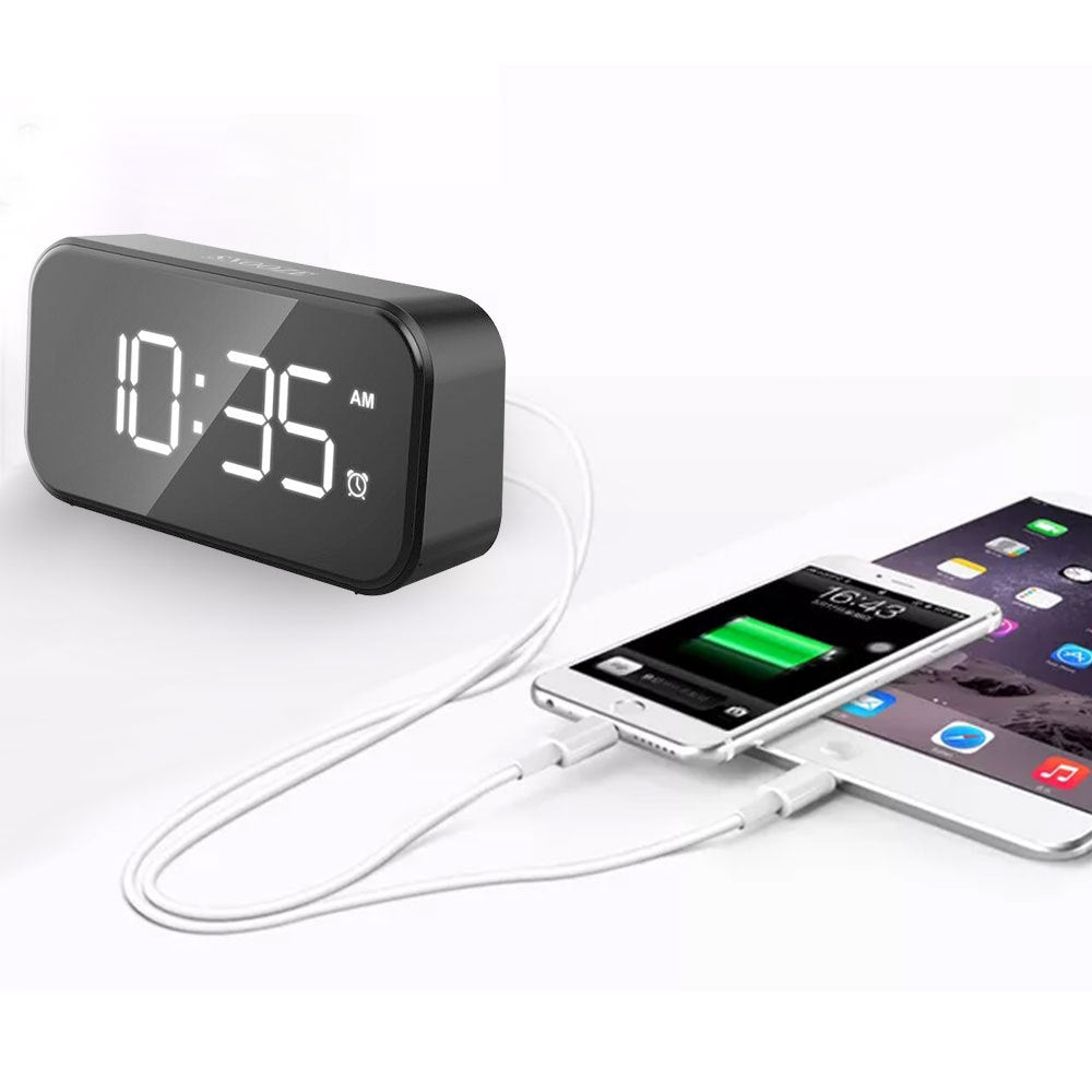 digital touch alarm clock
