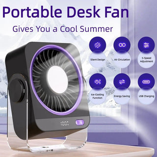 rechargeable USB desk fan rechargeable USB desk fan