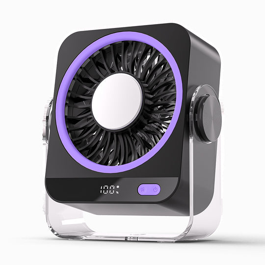 rechargeable USB desk fan