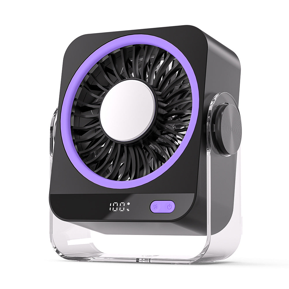 rechargeable USB desk fan