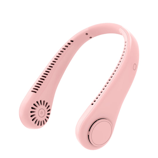 hands-free rechargeable neck fan