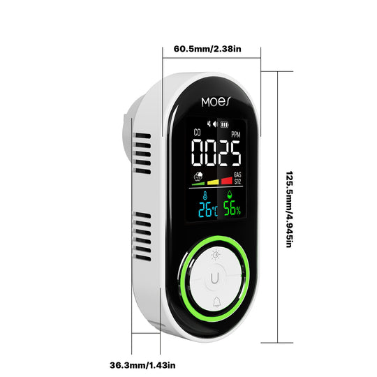 Kitchen Portable Smoke And Combustible Gas Detector