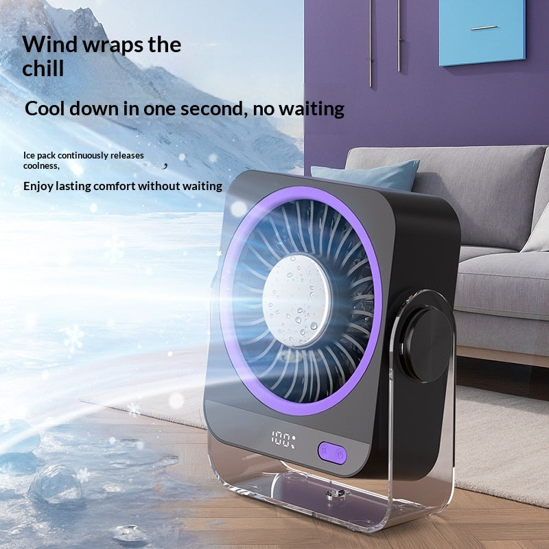 rechargeable USB desk fan