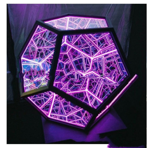 infinite dodecahedron galaxy projector