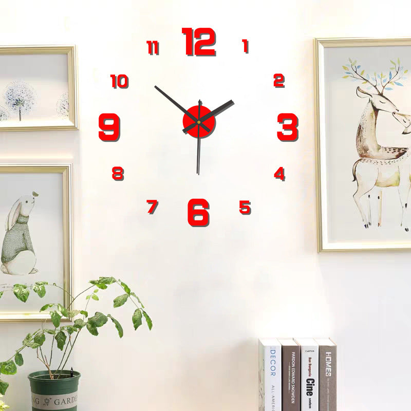 diy luminous wall clock